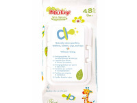 nuby антибактериальные салфетки (48 шт.) 