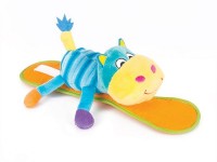 happy snail 14hsk03bu jucărie -velcro "hippo bubba"