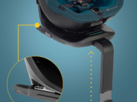 kinderkraft scaun auto i- guard i-size 360&deg;С gr.0+/1 (40-105 cm.) negru grafit