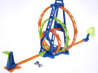 hot wheels hmx37 triple loop track