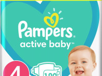 pampers active baby 4 (9-14 kg.) 180 buc.