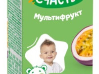 "Маленькое счастье" Нектар Мультифрукт 200 мл. (8 м+)