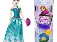 disney princess jbg60 Набор сюрприз "spin & reveal" с куклой Анной "Холодное Сердце"