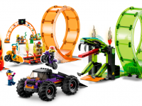 lego city 60339 constructor "double loop stunt arena" (598 el.)