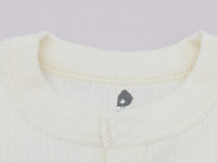 minikin 211250362 Комбинезон с кармашком "simply2" (р.62) молочный