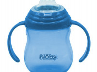 nuby nv0406013 cupa de invatare cu sistem anti-varsare (6m+) 270 ml.