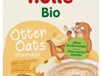 holle bio organic terci de ovăz otter măr-banană-prune (12 luni +) 200 gr.