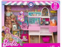 barbie grg90 set de joacă cu păpușa "totul pentru animale de companie"