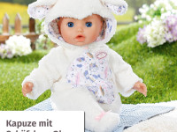 zapf creation 709825 salopetă baby annabell "sheep" (43 cm.)