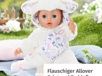 zapf creation 709825 salopetă baby annabell "sheep" (43 cm.)