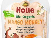 holle bio organic piure "mango monkey" iaurt-mango (8 m+) 85 gr.