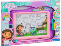 canenco gd07023 tablă de desen magnetică "gabby's dollhouse"