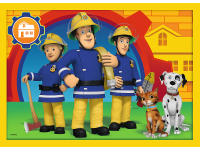 trefl 34373 puzzle 4-în-1 "fireman sam" (12/15/20/24 el.)