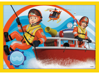 trefl 34373 puzzle 4-în-1 "fireman sam" (12/15/20/24 el.)