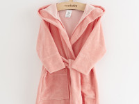 new baby 53744 Детский махровый халат "comfortally" (р. 92/98) розовый