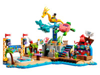 lego friends 41737 constructor "parc de distractii de plaja" (1348el.)