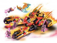 lego ninjago 71773 Конструктор "Рейд Золотого Дракона Кая" (624 дет.)