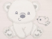 new baby 41163 set de 4 piese pentru nou-născuți "bear" m.50 (0 luni+) bej