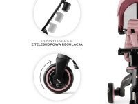 kinderkraft Трицикл складной jazz 2 розовый