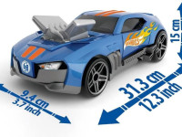 hot wheels hwcc15r Гоночный автомобиль-гараж 2 в 1 (красный)