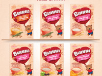 Винни terci din porumb cu lapte cu prebiotice (5 m+) 200 gr.