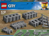 lego city 60205 Конструктор "Рельсы" (20 дет.)