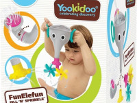yookidoo 40206y jucărie de baie "happy elephant" gri