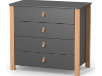 set mobilier pentru copii veres monaco pătuț + comodă + dulap)