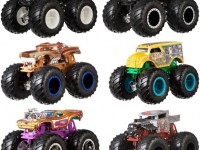 hot wheels fyj64 set de 2 mașini serie "monster trucks" in sort.