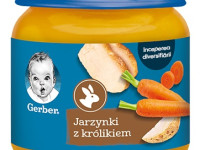 gerber Овощное пюре с кроликом (5 м+) 125 гр.