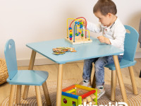 chipolino diwh02430323 masă și 2 scaune din mdf (albastru)