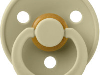 bibs Пустышка круглая латексная color m (6-18 м.) khaki