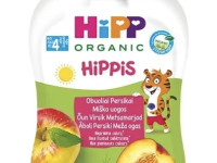 hipp 8525 piure hippis piersici-fructe de pădure (4 m+) 90 gr.