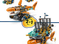lego dreamzzz 71515 constructor "tanc cu rechin tigru" ( 1548 el.)