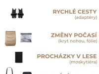 kinderkraft Коляска 2-в-1 prime2 бежевый