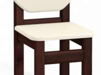 veres 30.2.05 scaun din lemn (ivory/nuc)