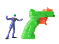 spin master 6071200 jucărie "batman action figure spinners" in sort. 