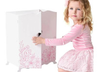 71419 dulap pentru păpuși "diamond princes" (alb)