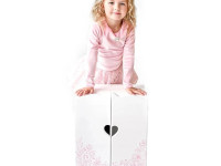 71419 dulap pentru păpuși "diamond princes" (alb)