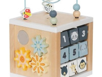 baby mix 58894 Куб интерактивный montessori wood "Сафари"