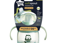 tommee tippee tt0512 Чашка-непроливайка "softspout" зелёный (4 м+) 150 мл.