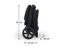 kinderkraft cărucior nubi 3 verde