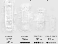 joonies luxe absorbante pentru dame de noapte (6 buc.)