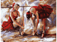 strateg leo va-0594 Картина по номерам "Балерины" (40х50 см.) 