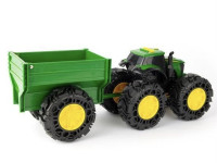 tomy Трактор с прицепом john deere monster treads 47353 34467