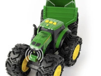 tomy tractor cu remorcă john deere monster treads 47353 34467