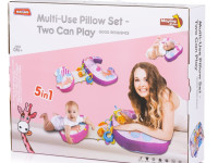 chipolino pwb025022pi pernă multifuncțională 5 în 1 pentru bebeluși (roz)