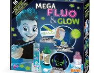 buki bk2162 set de fabricare slime "mega fluo & glow"
