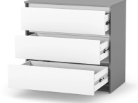 set mobilier pentru copii veres bern (pătuț + comodă + dulap)