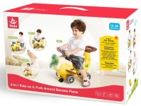 hola toys he9983 mașinuță avion 4-&icirc;n-1 "banana"